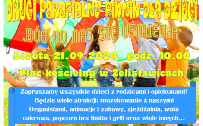 Zapraszamy na II Parafialny Piknik dla Dzieci